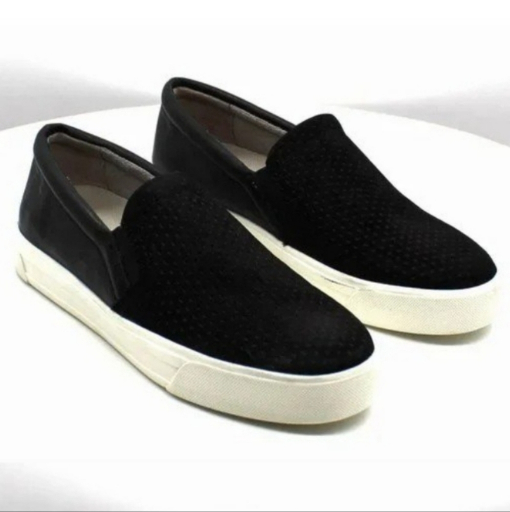 Naturalizer Aileen Slip-on Sneakers Black Leather -5.5 - Picture 2 of 6